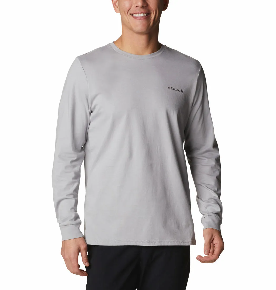 Columbia Men Grey Pikewood Graphic Tshirt