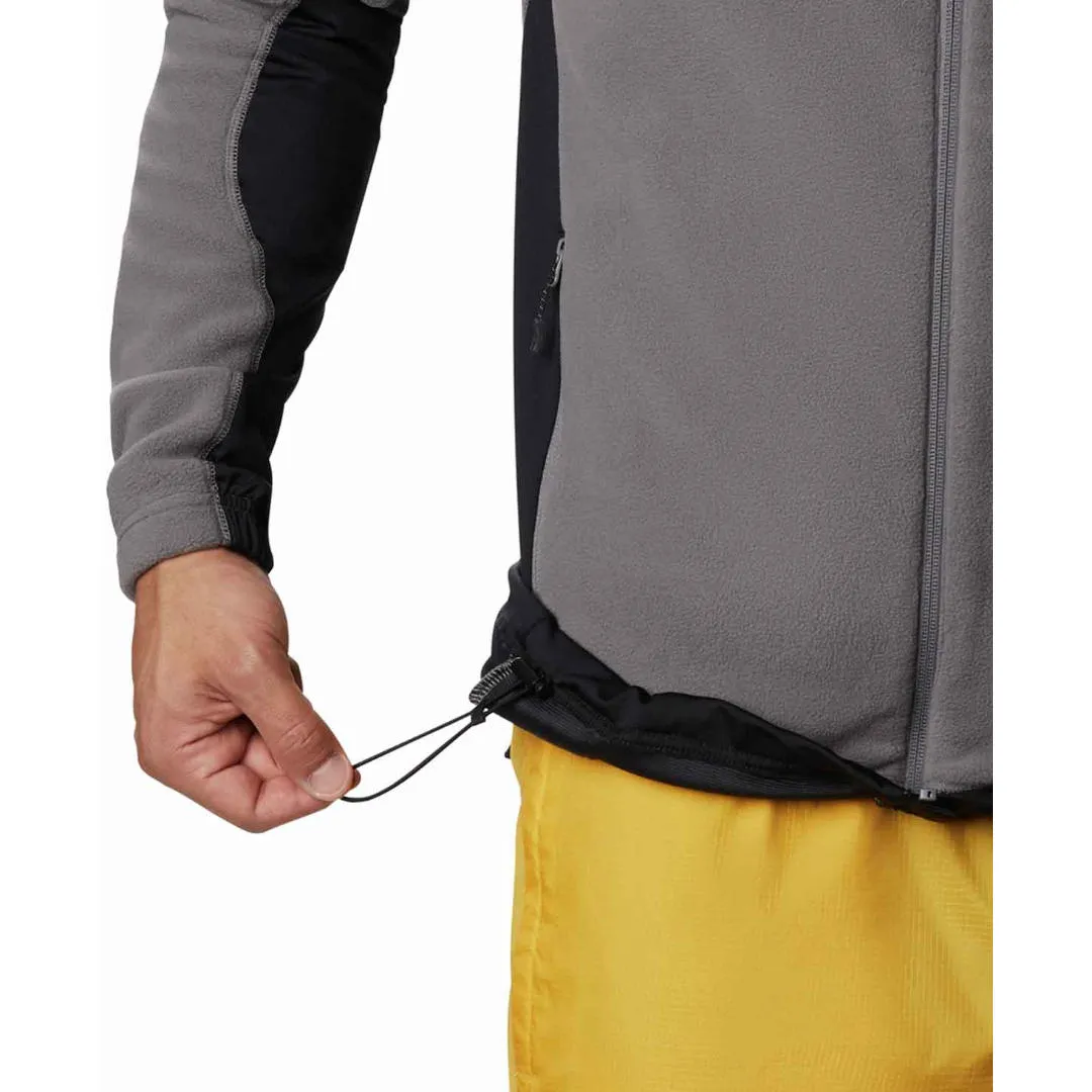 Columbia Men Grey Polartec 200 M Polar Powder Fleece Jacket