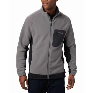 Columbia Men Grey Polartec 200 M Polar Powder Fleece Jacket