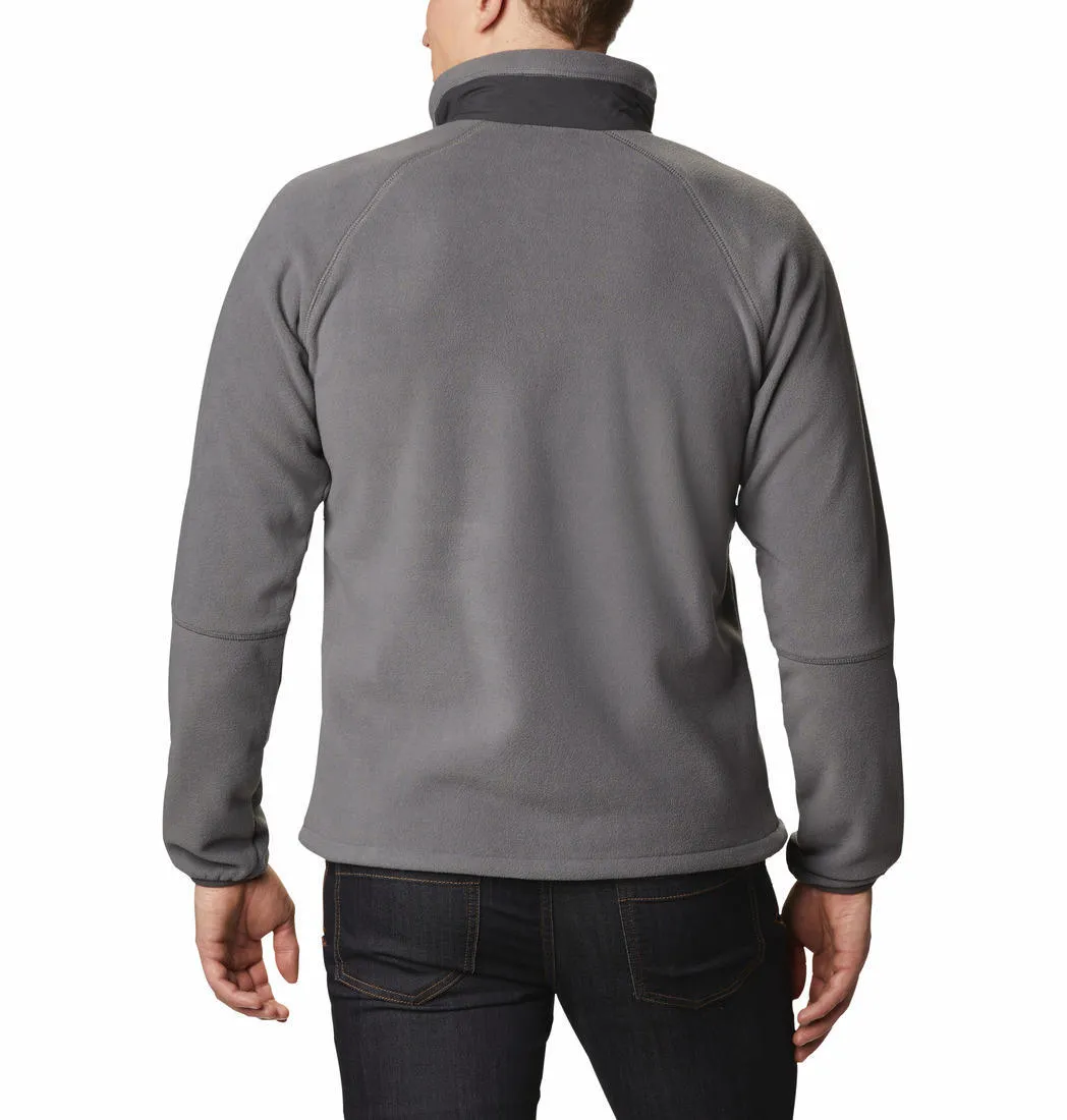 Columbia Men Grey Rapid Expedition Fleece Jacket