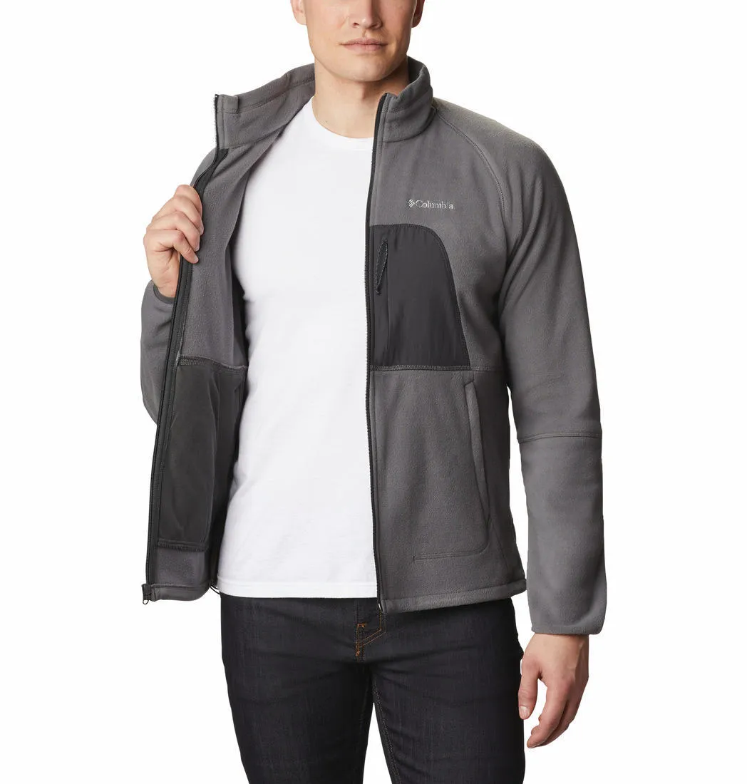 Columbia Men Grey Rapid Expedition Fleece Jacket