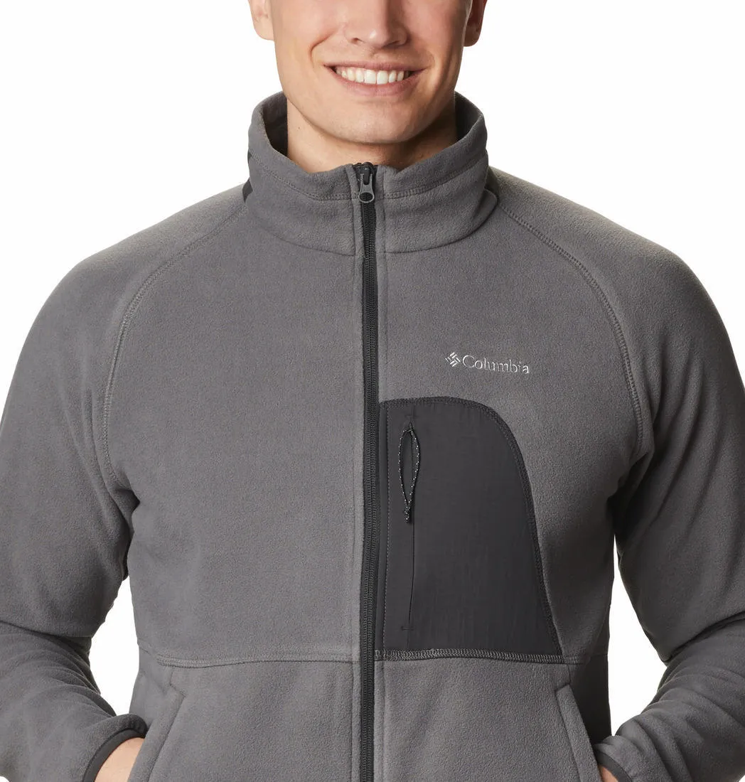 Columbia Men Grey Rapid Expedition Fleece Jacket