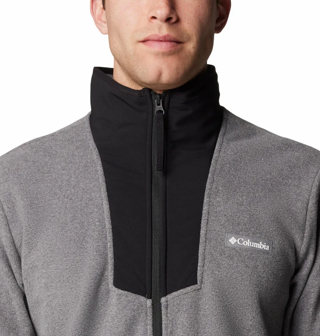 Columbia Men Grey Sequoia Grove Fleece Jacket