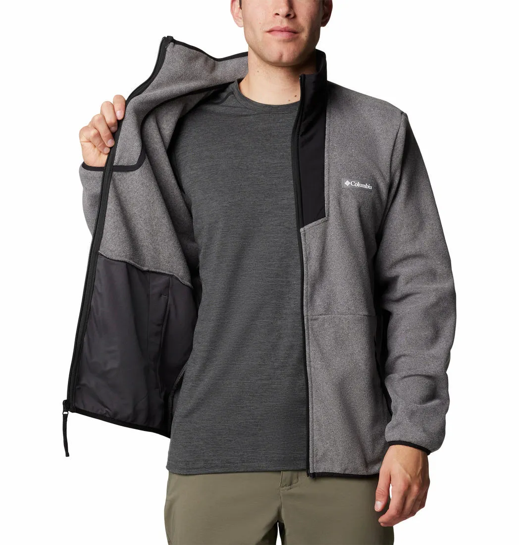 Columbia Men Grey Sequoia Grove Fleece Jacket