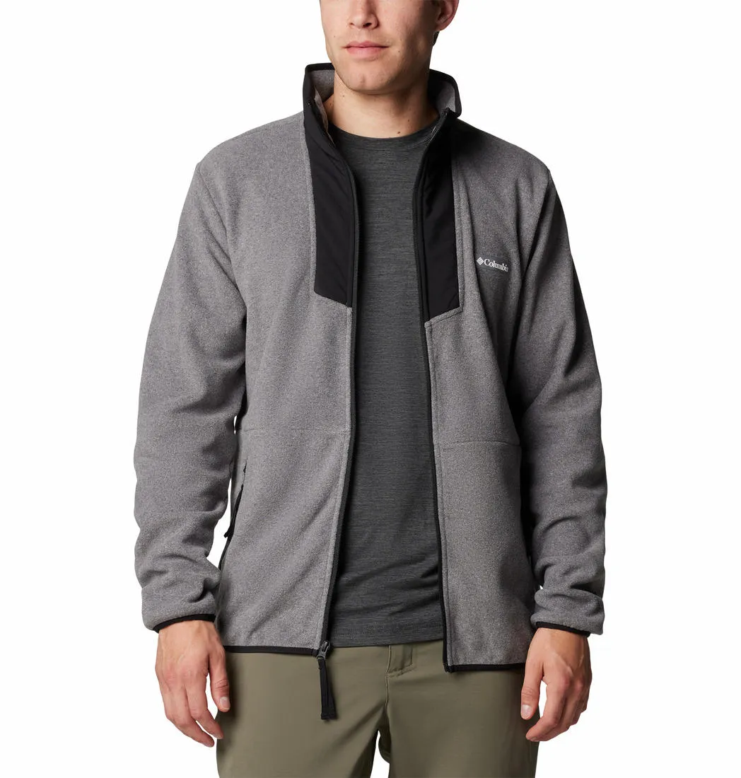 Columbia Men Grey Sequoia Grove Fleece Jacket