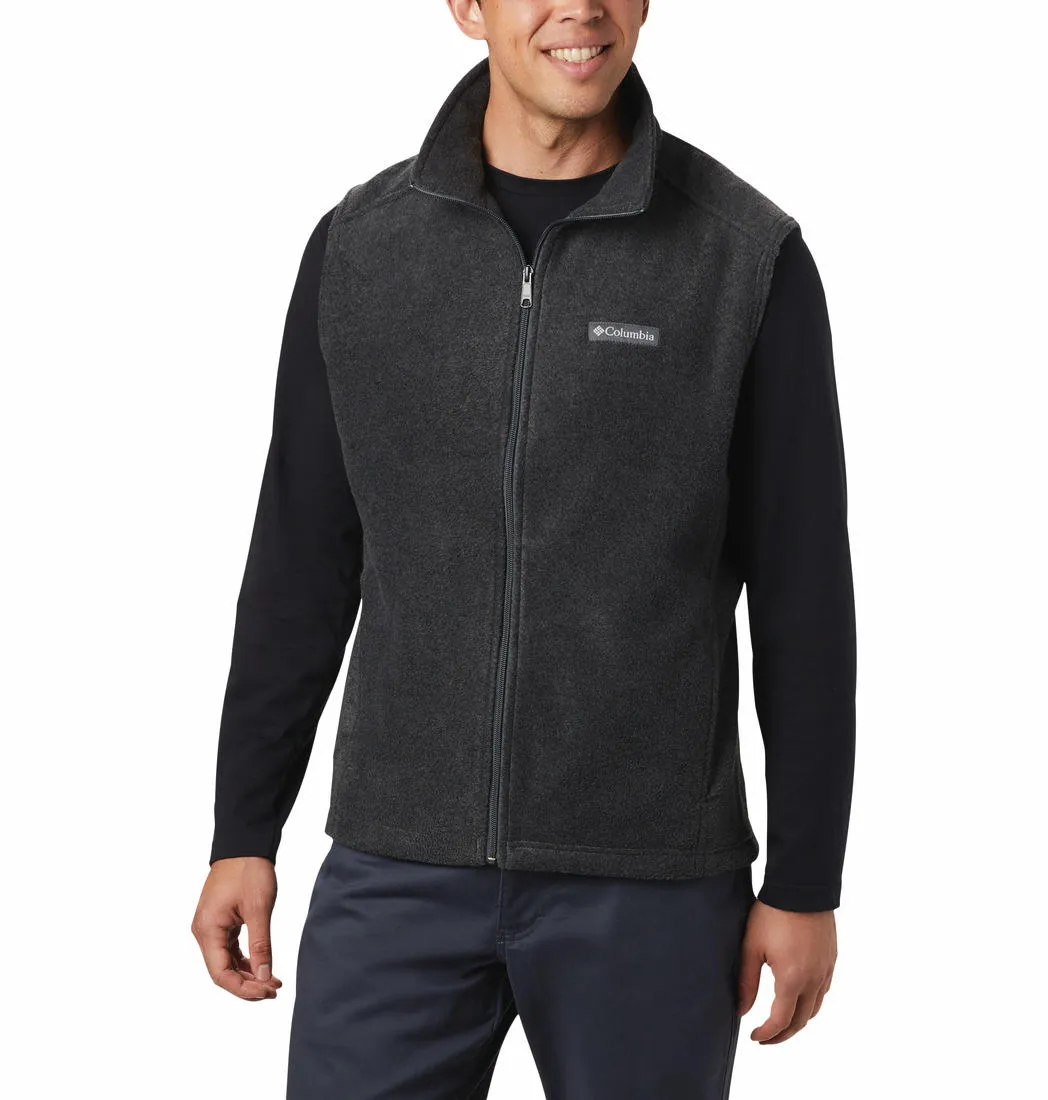 Columbia Men Grey Steens Mountain Vest