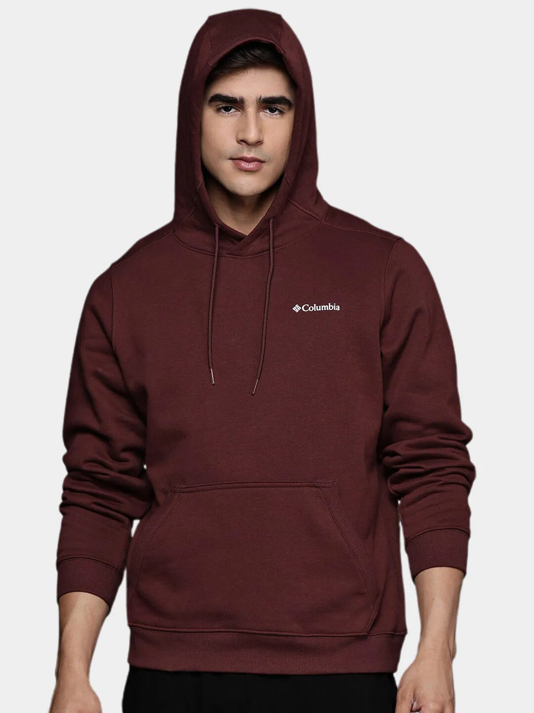Columbia Men Maroon CSC Basic Logo II Hoodie