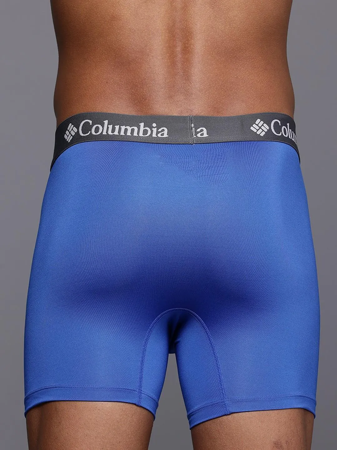 Columbia Men Multicolor Polyester Stretch Brief Pack of 3