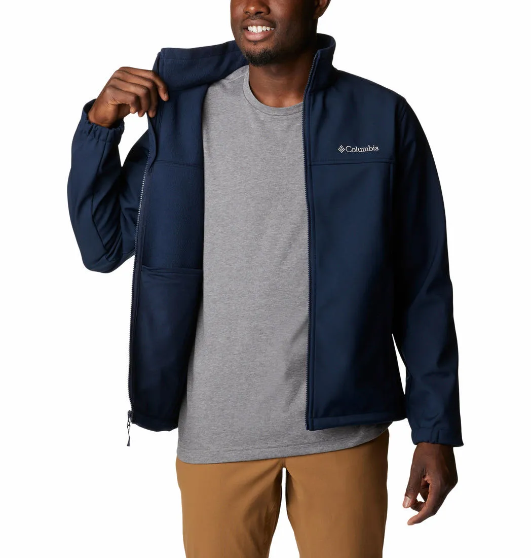 Columbia Men Navy Blue Columbia Men Mt. Village Softshell Jacket