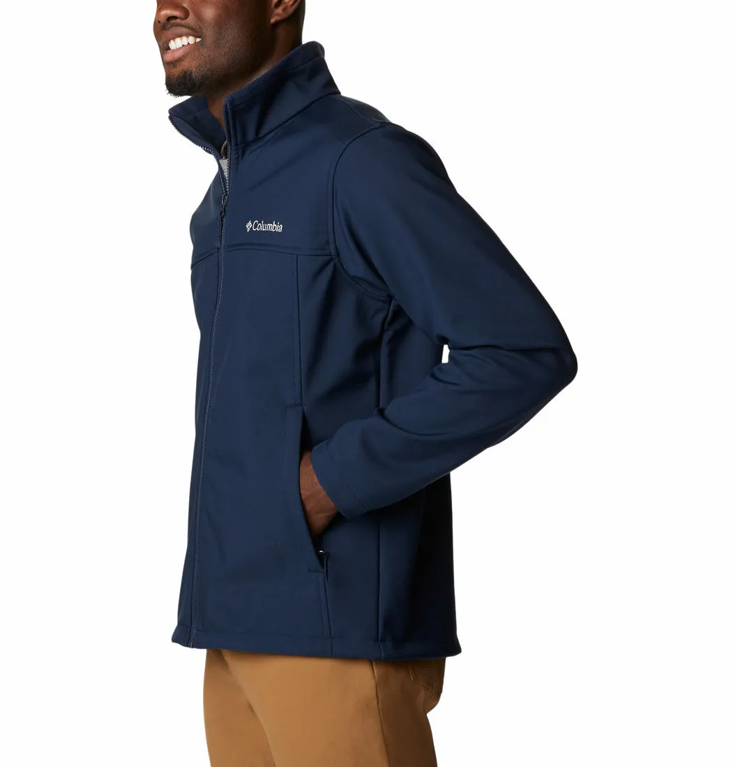 Columbia Men Navy Blue Columbia Men Mt. Village Softshell Jacket