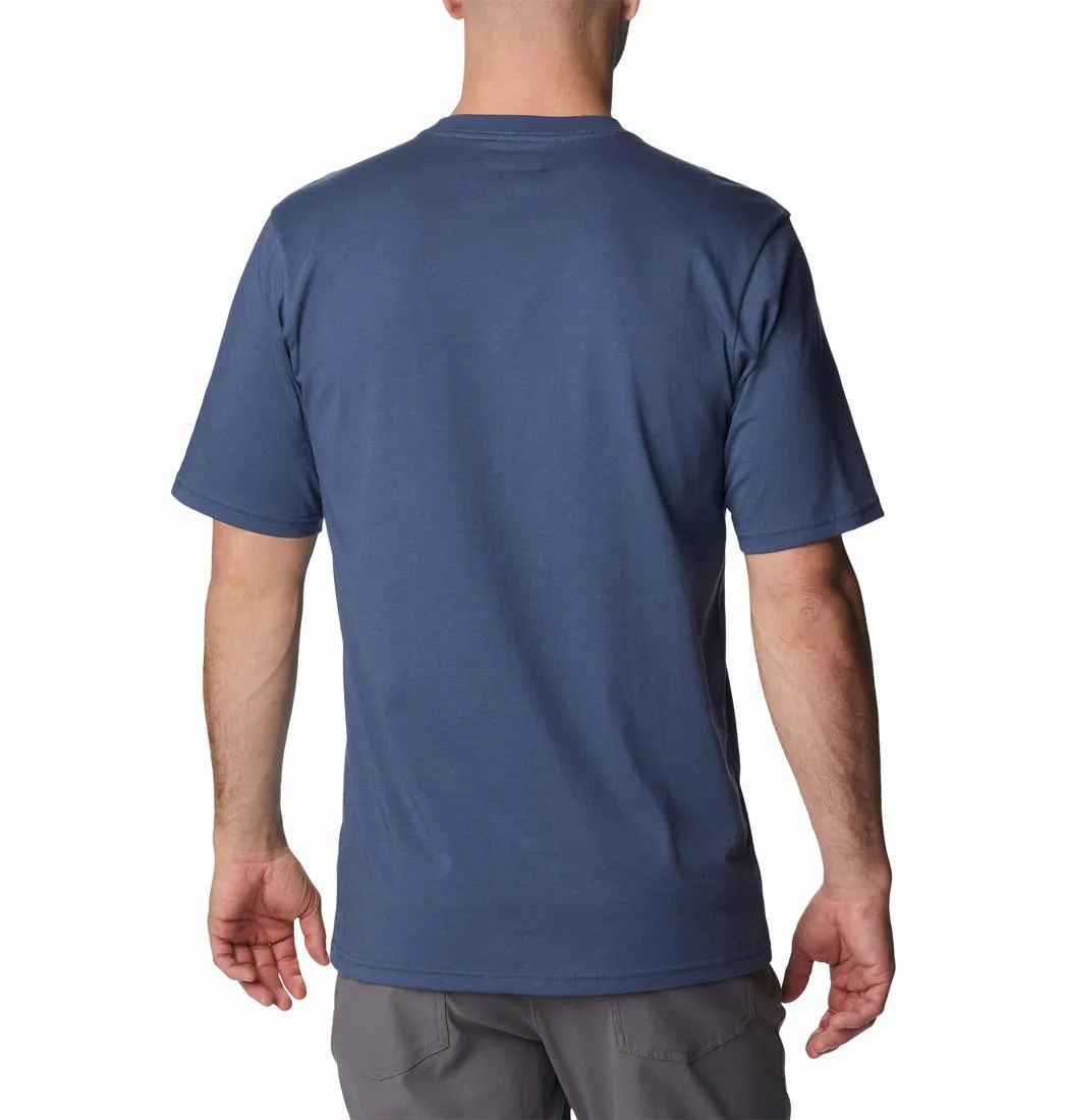 Columbia Men Navy Blue CSC Basic Logo Tshirt