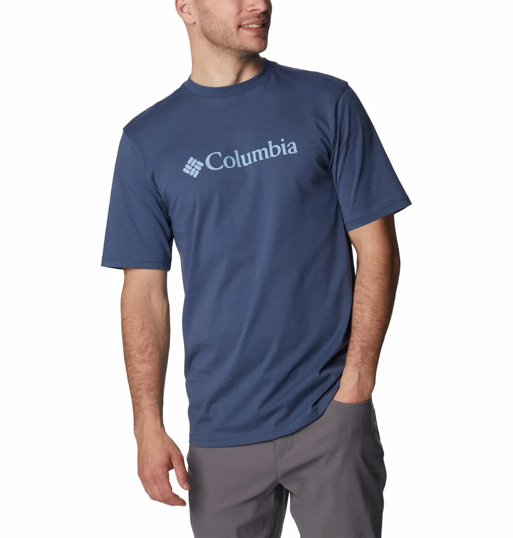 Columbia Men Navy Blue CSC Basic Logo Tshirt