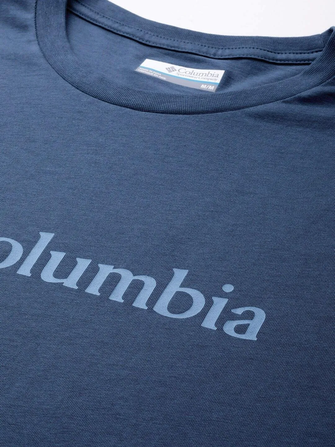 Columbia Men Navy Blue CSC Basic Logo Tshirt