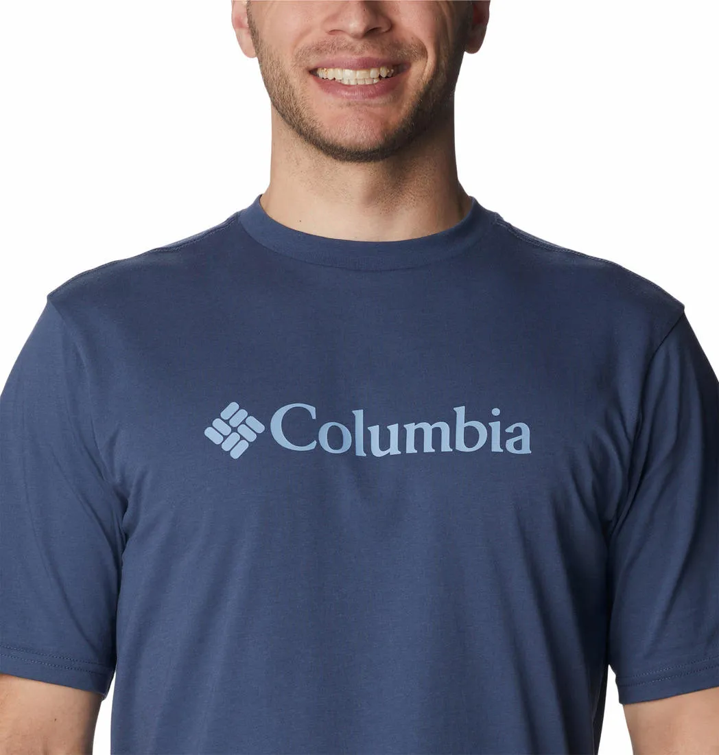 Columbia Men Navy Blue CSC Basic Logo Tshirt