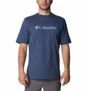 Columbia Men Navy Blue CSC Basic Logo Tshirt
