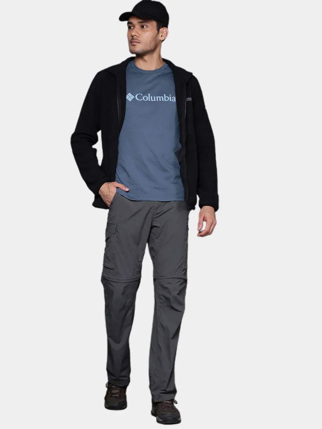 Columbia Men Navy Blue CSC Basic Logo Tshirt