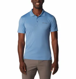 Columbia Men Navy Blue Omni-Freeze Zero Rules Polo Tshirt