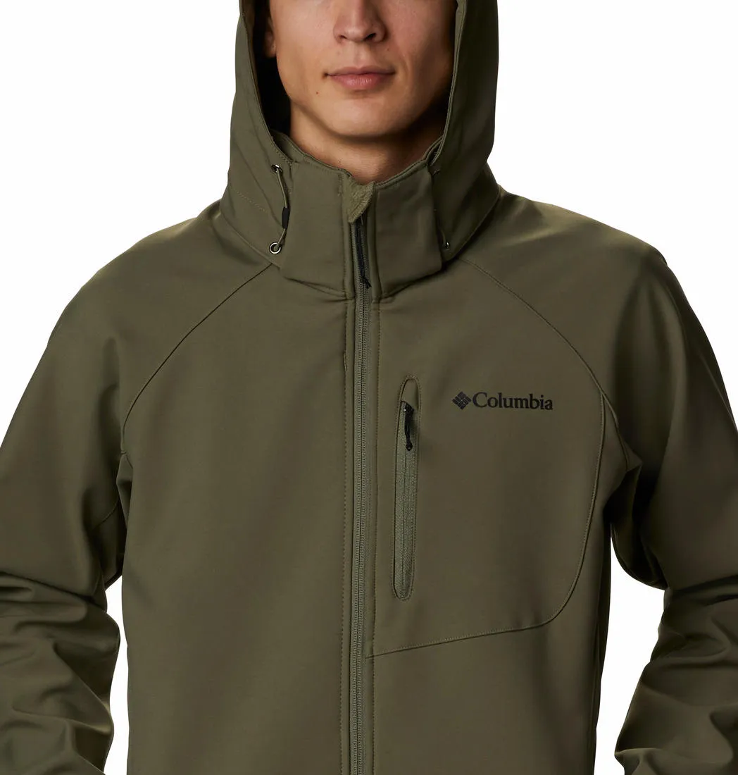 Columbia Men Olive Cascade Ridge II Softshell Jacket
