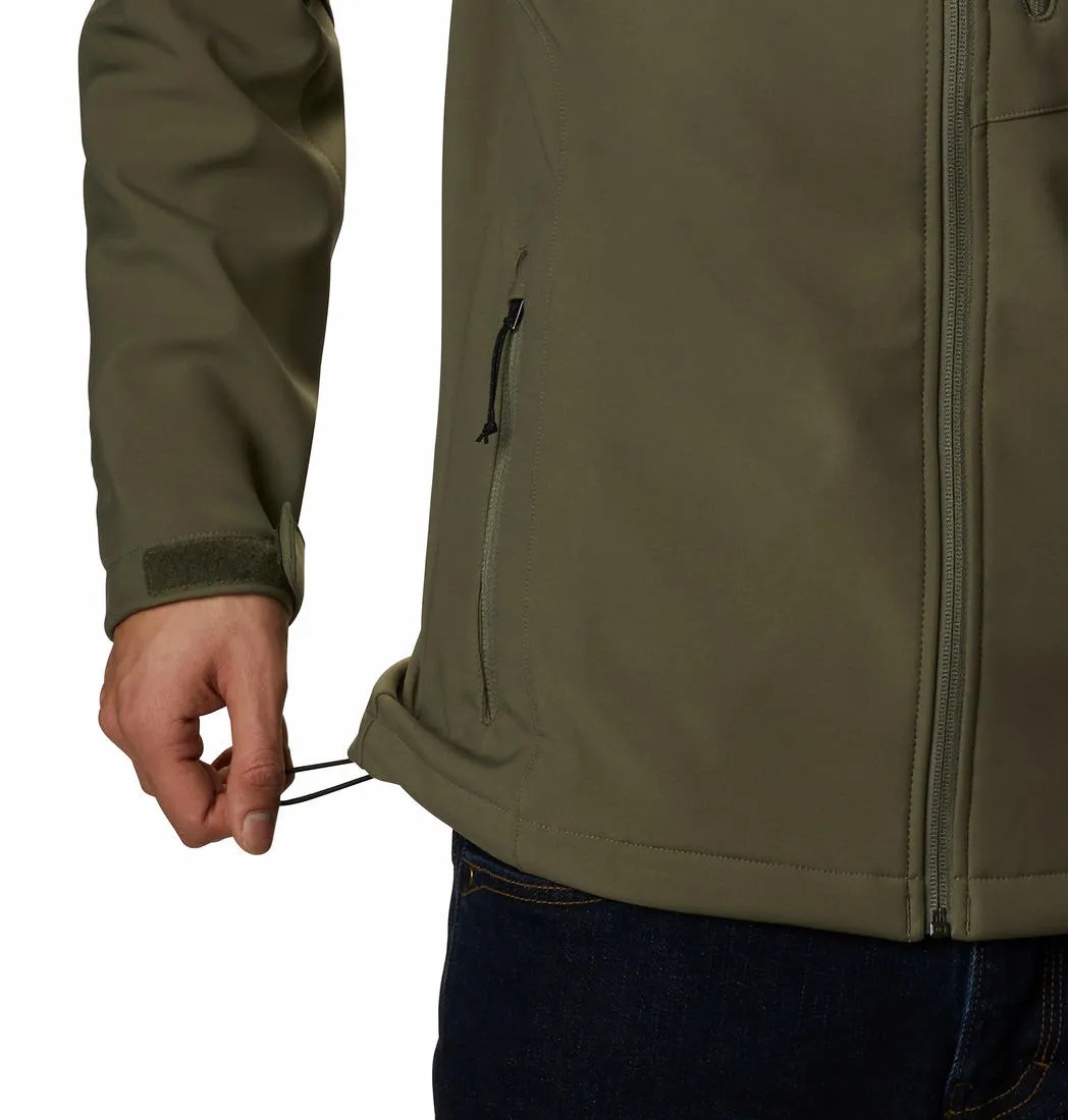 Columbia Men Olive Cascade Ridge II Softshell Jacket