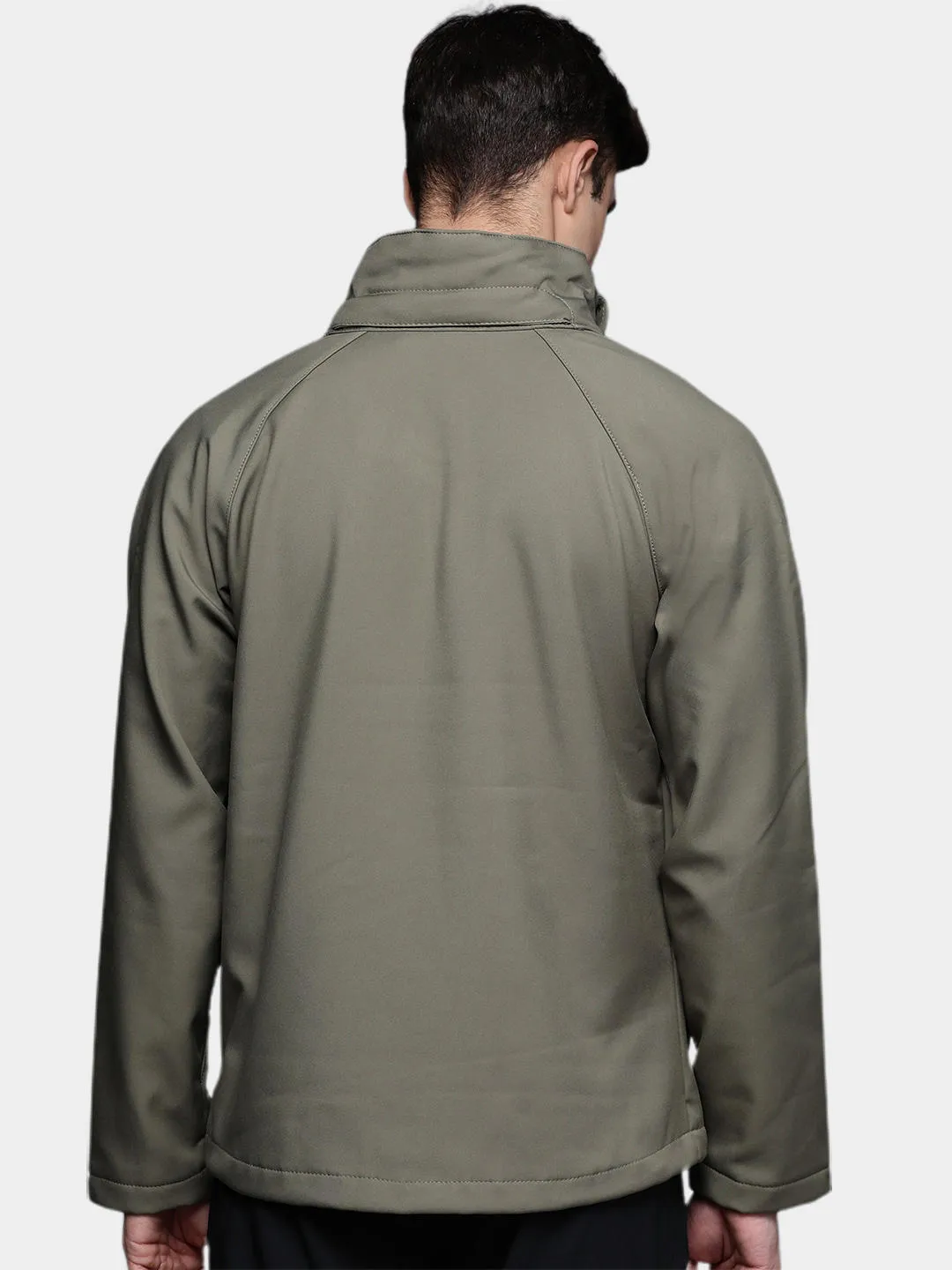 Columbia Men Olive Cascade Ridge II Softshell Jacket