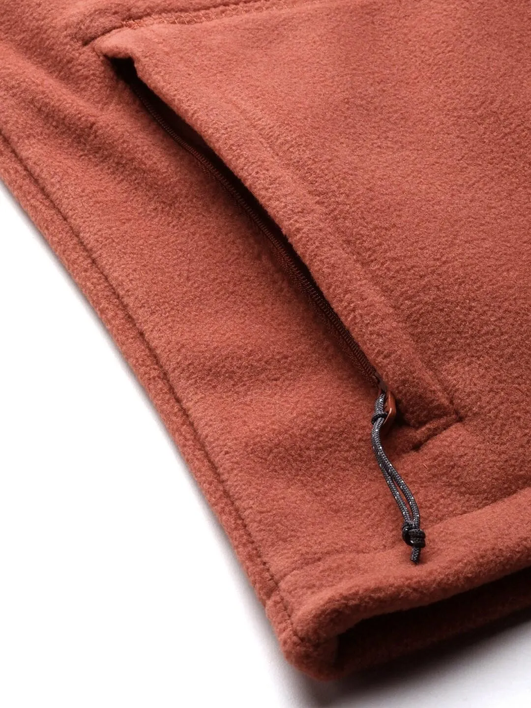 Columbia Men Orange Fast Trek II Fleece Jacket