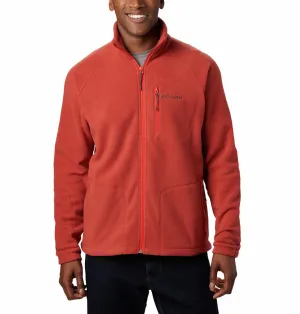 Columbia Men Orange Fast Trek II Fleece Jacket