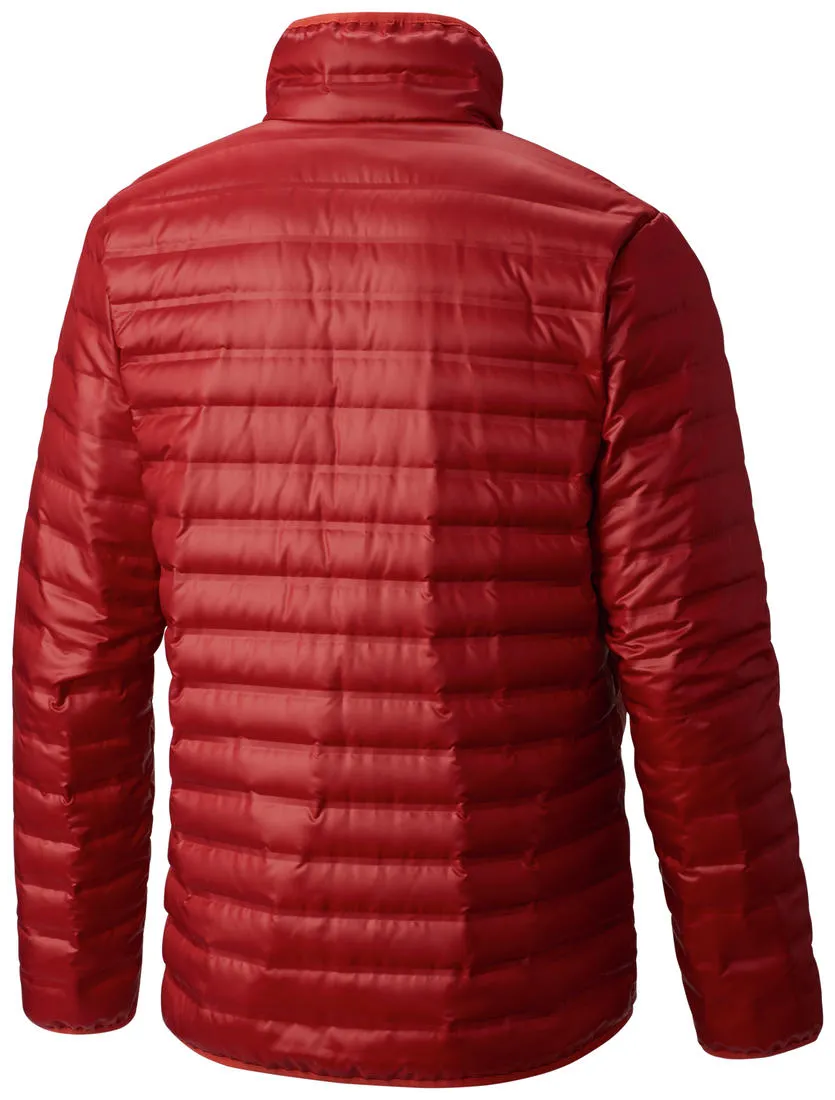 Columbia Men Orange Heat Seal Flash Forward Down Jacket