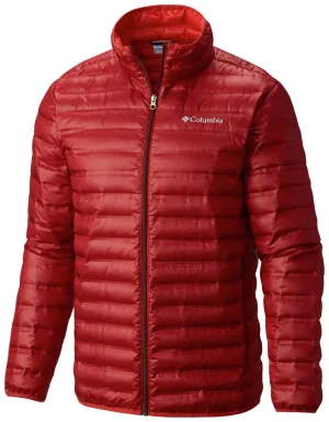 Columbia Men Orange Heat Seal Flash Forward Down Jacket