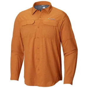 Columbia Men Orange Omni-Freeze Irico Long Sleeve Shirt