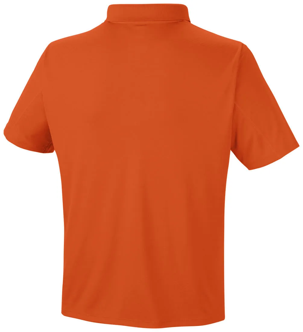Columbia Men Orange Omni-Freeze Zero Rules Polo Tshirt