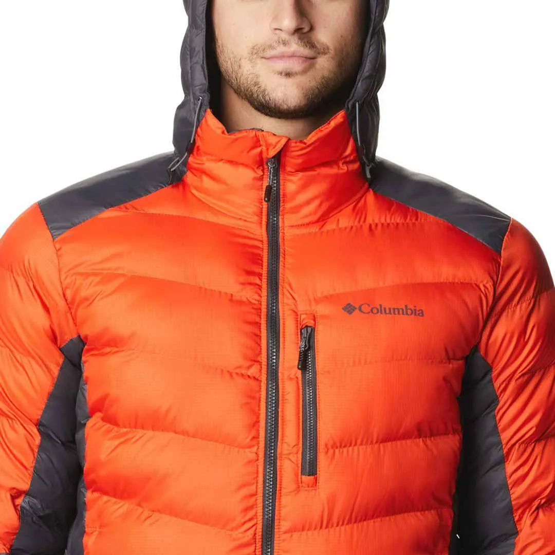 Columbia Men Orange Omni-Heat Infinity Labyrinth Loop Hooded Jacket