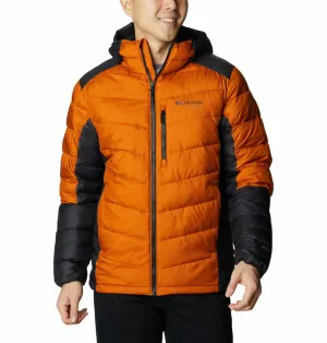 Columbia Men Orange Omni-Heat Infinity Labyrinth Loop Hooded Jacket