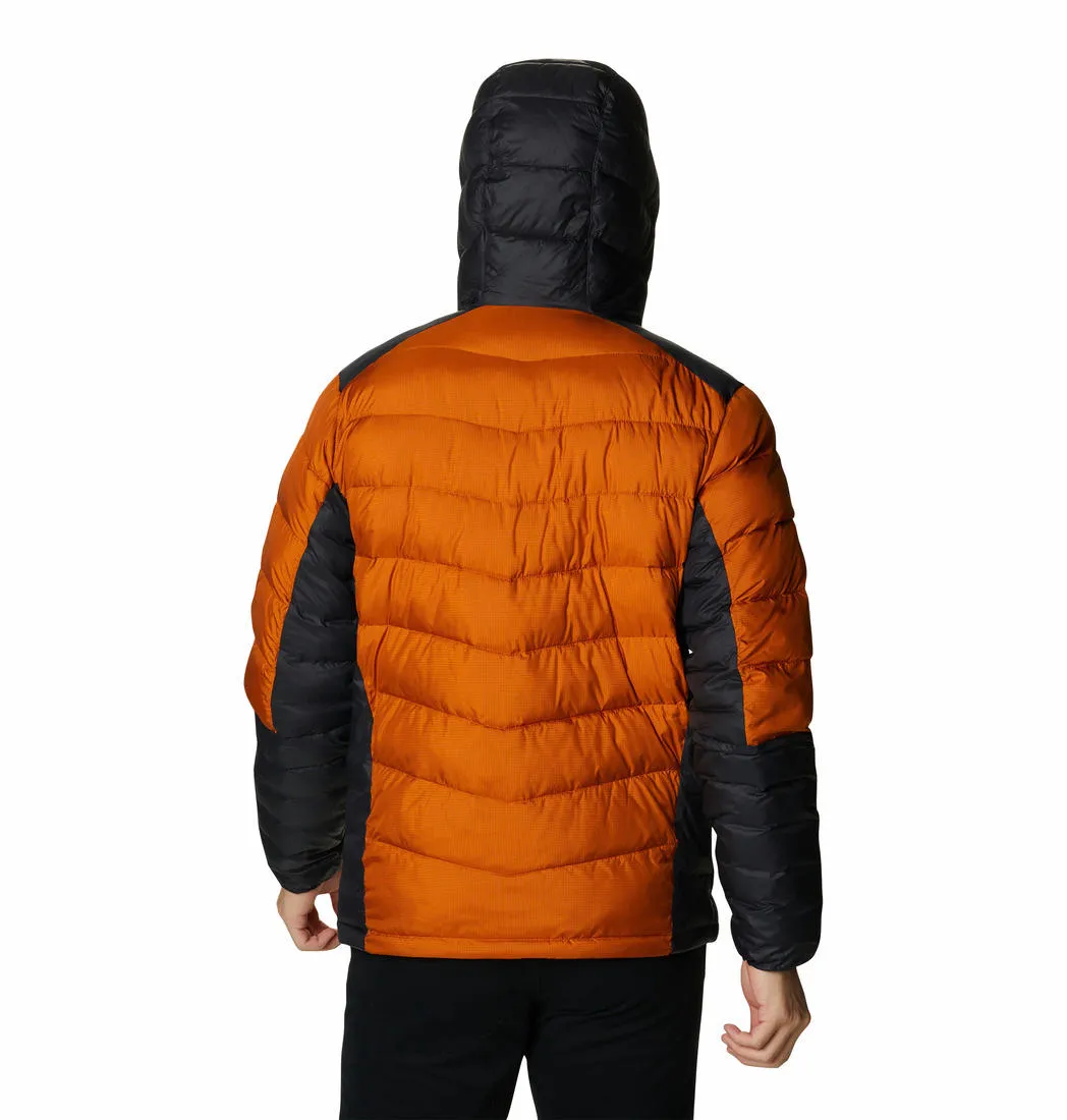 Columbia Men Orange Omni-Heat Infinity Labyrinth Loop Hooded Jacket