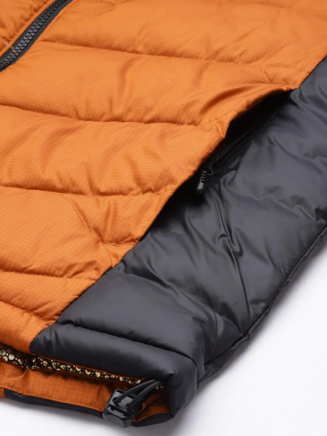 Columbia Men Orange Omni-Heat Infinity Labyrinth Loop Hooded Jacket
