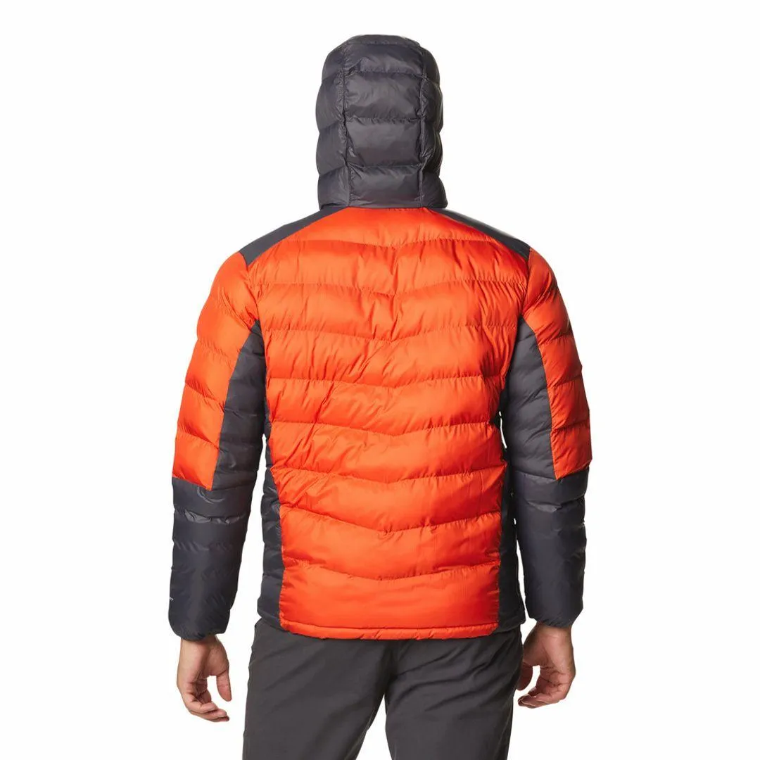 Columbia Men Orange Omni-Heat Infinity Labyrinth Loop Hooded Jacket