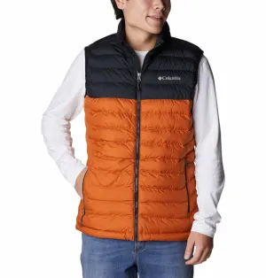 Columbia Men Orange Omni-Heat Reflective Powder Lite Vest