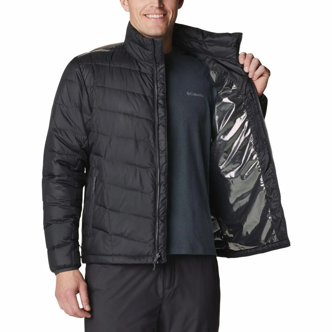 Columbia Men Orange Omni-Heat Reflective Whirlibird IV Inetrchangeable Jacket