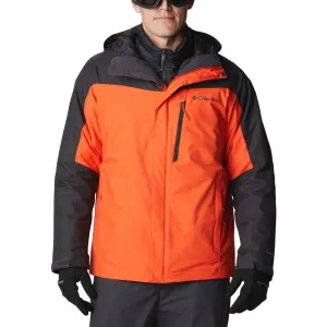 Columbia Men Orange Omni-Heat Reflective Whirlibird IV Inetrchangeable Jacket