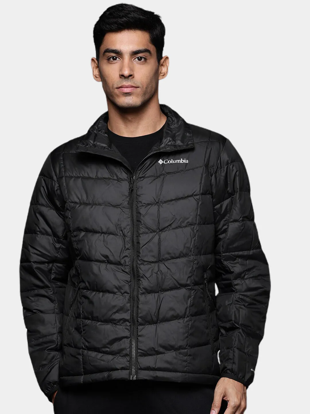 Columbia Men Orange Omni-Heat Reflective Whirlibird IV Inetrchangeable Jacket