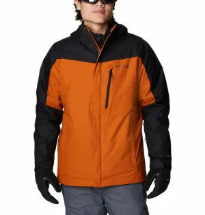 Columbia Men Orange Omni-Heat Reflective Whirlibird IV Inetrchangeable Jacket