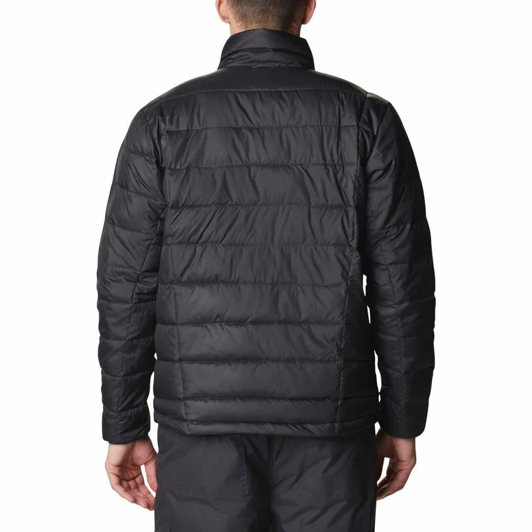 Columbia Men Orange Omni-Heat Reflective Whirlibird IV Inetrchangeable Jacket