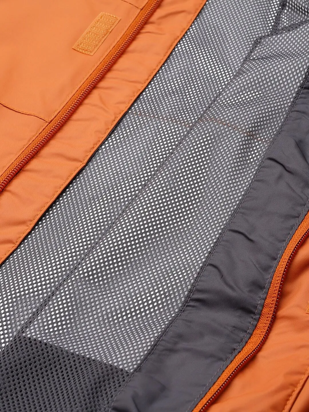 Columbia Men Orange Omni-Tech Watertight II Waterproof Rain Jacket