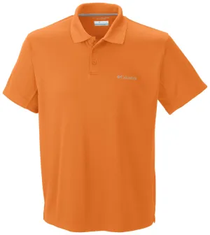 Columbia Men Orange Omni-Wick New Utilizer Polo Tshirt