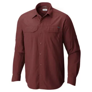 Columbia Men Orange Omni-Wick Silver Ridge Short Sleeve Shirt