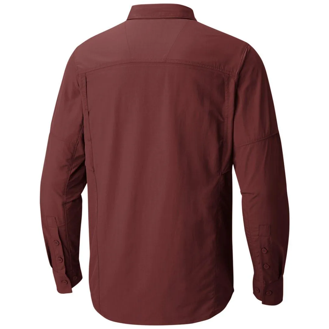 Columbia Men Orange Omni-Wick Silver Ridge Short Sleeve Shirt