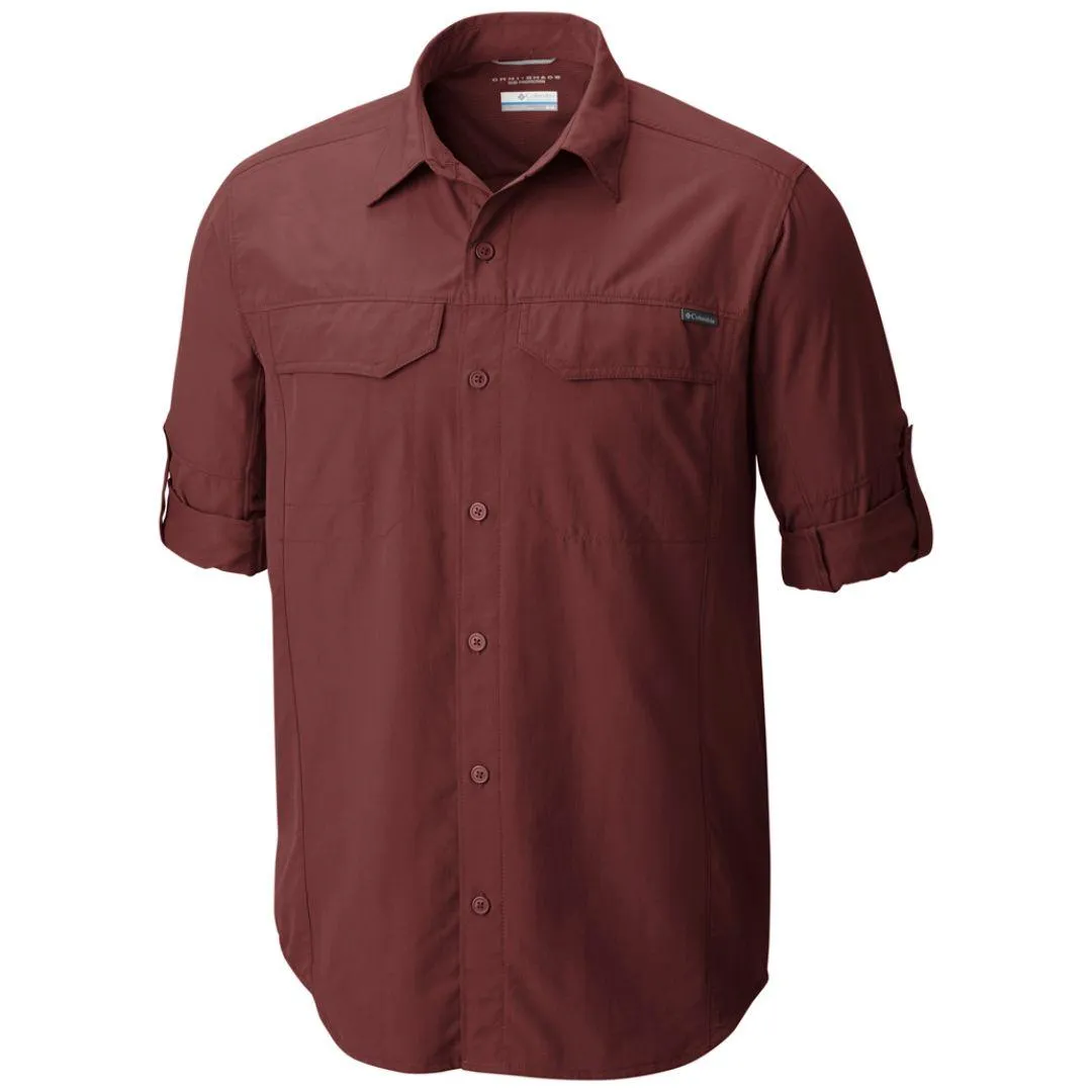 Columbia Men Orange Omni-Wick Silver Ridge Short Sleeve Shirt