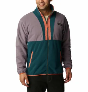Columbia Men Purple Backbowl Remastered Fleece Jacket