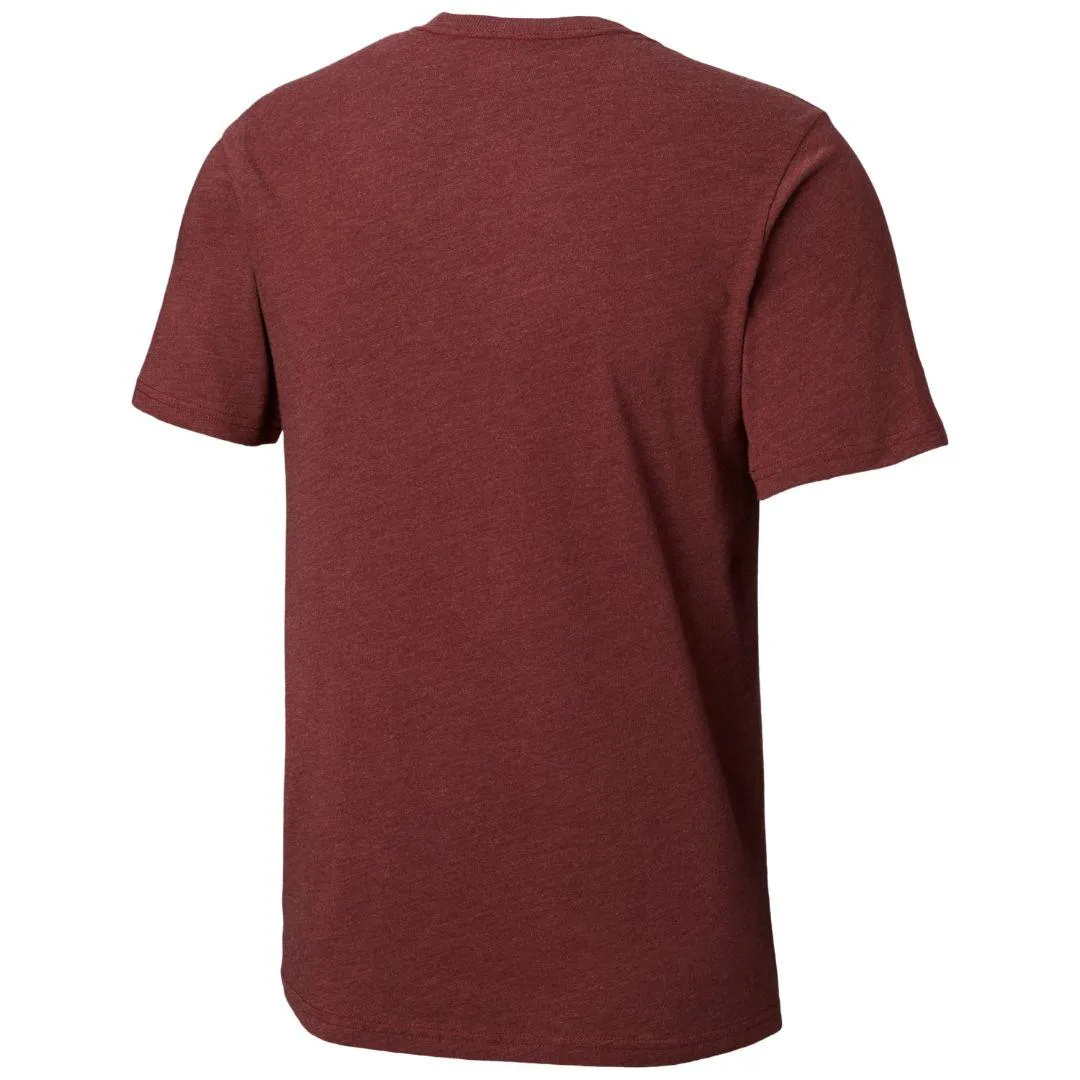 Columbia Men Red Brightwoods Basin Tshirt
