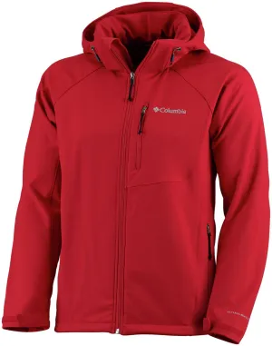 Columbia Men Red Cascade Ridge II Softshell Jacket