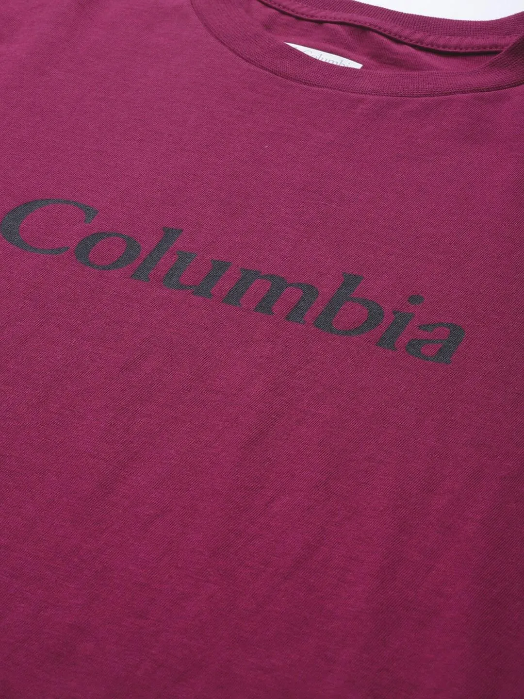 Columbia Men Red CSC Basic Logo Tshirt